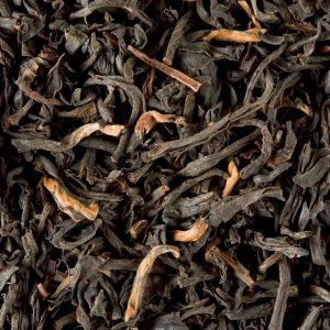 Thé noir Assam GFOP Supérieur, un thé noir avec de nombreuses pointes dorées