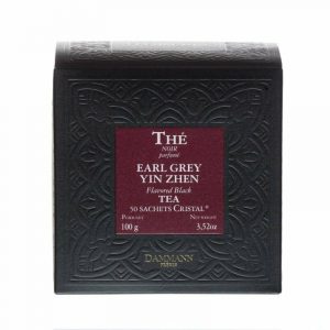 Boite 50 sachets de thé noir Earl Grey Yin Zhen de la Maison Dammann