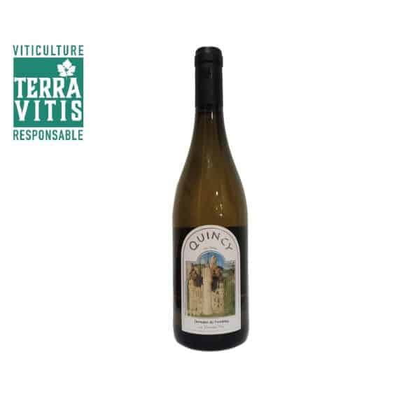 Vin blanc de Loire appellation Quincy cuvée Vin Noble du Domaine du Tremblay