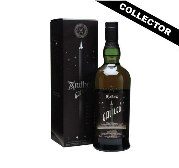 Whisky écossais Collector de l'île d'Islay Ardbeg 1999 Galiléo