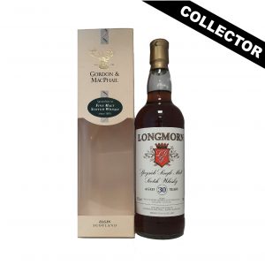 Whisky écossais collector des Highlands LONGMORN Single Malt 30 Ans GORDON & MACPHAIL.