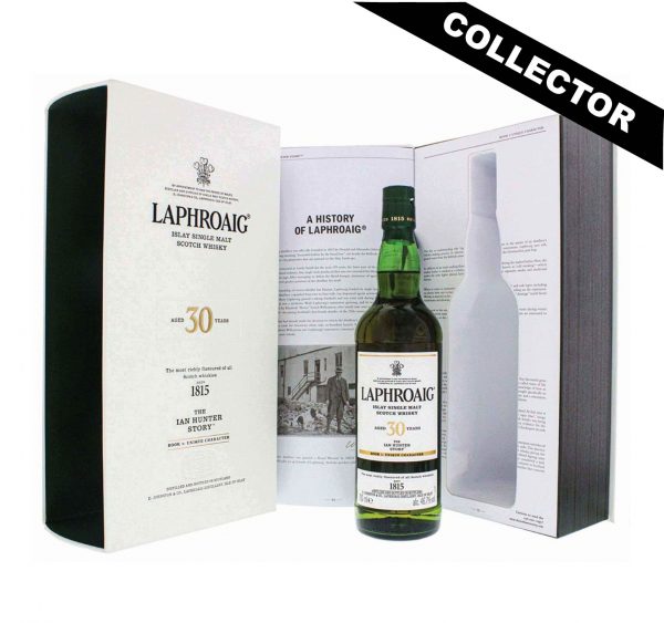 Whisky écossais Collector Laphroaig 30ans, Book1 Release 2019 The Ian Hunter Story