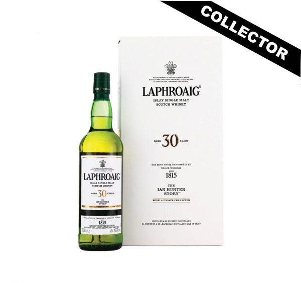 Whisky écossais Collector Laphroaig 30ans Book1