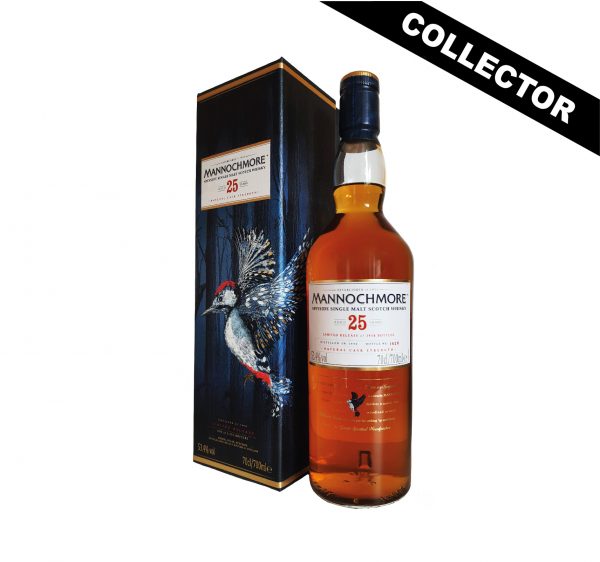Mannochmore 25 ans est un single malt brut de fût du Speyside authentique.