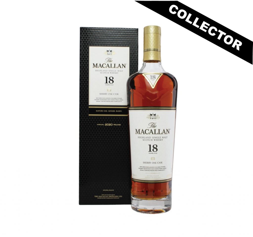 MACALLAN 18 ans 43 Sherry Oak (Release 2020) Single Malt WHISKY (ÉCOSSE / Highland
