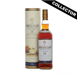 Whisky écossais Collector des Highlands Macallan 18 ans, 1984, Sherry Oak