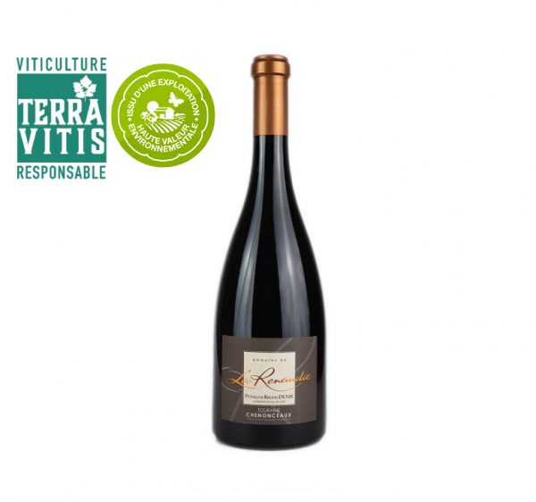 Vin rouge de Loire Appellation Touraine Chenonceaux du Domaine de la Renaudie