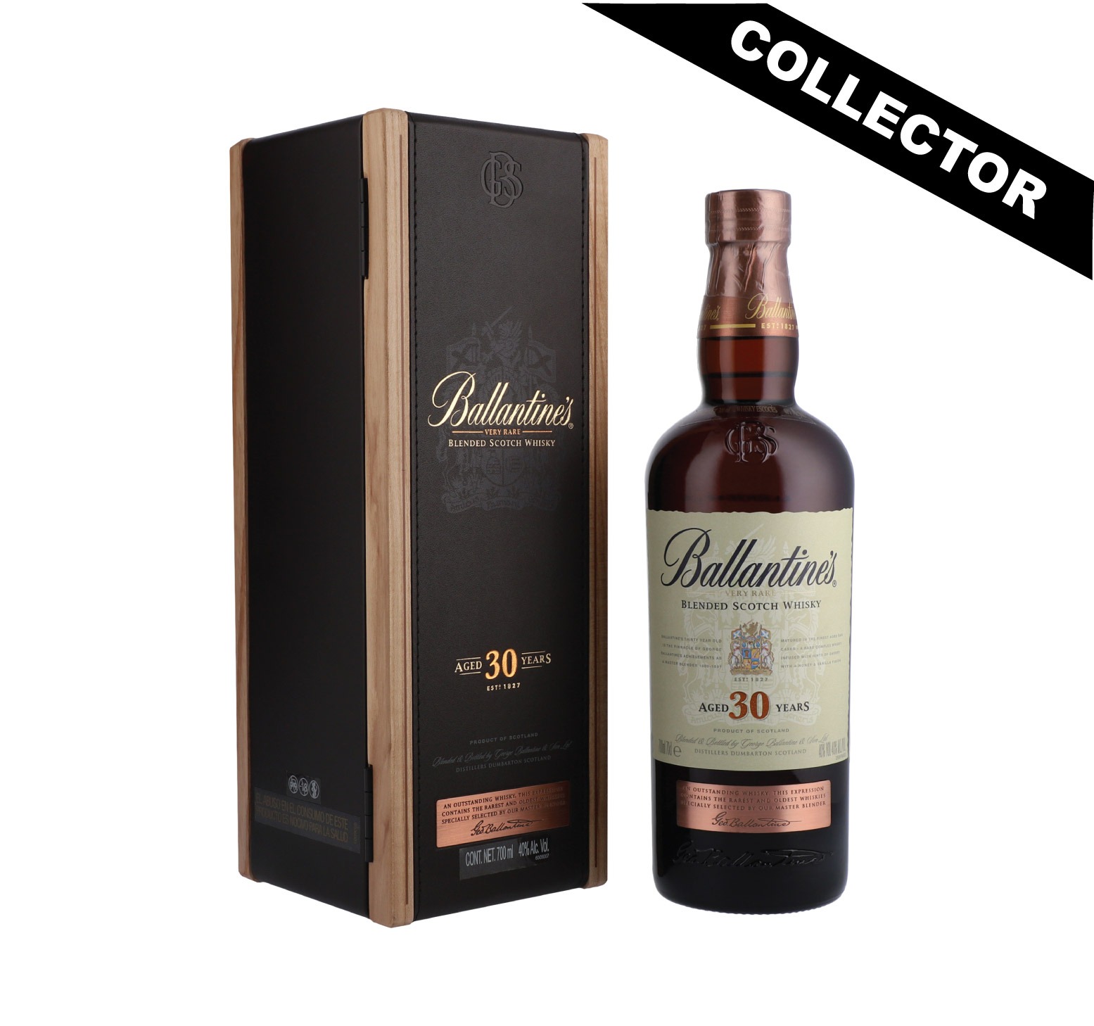 Whisky écossais Collector Ballantine's 30 ans Very Rare