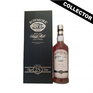 Whisky écossais collector de l'ile d'Islay BOWMORE 25 Ans Single Malt