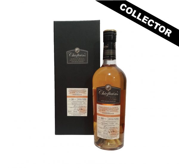 Whisky écossais collector Dailuaine 30ans Edition Chieftain's 52%
