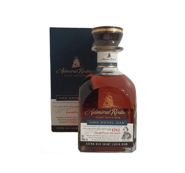 Rhum vieux de Sainte Lucie Admiral Rodney HMS Royal Oak