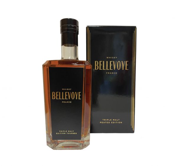 Whisky français Bellevoye Finition Tourbé (Code couleur : noir)