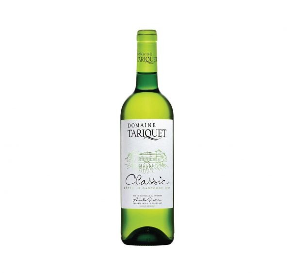 Vin blanc des Côtes de Gascogne Cuvée Classic du Domaine Tariquet