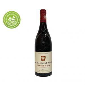 Vin rouge de la Vallée du Rhône appellation Chateauneuf-du-Pape 2019 Château Mont-Redon