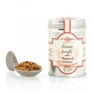 Graines de Sésame torréfiées, Boite 70g de la Maison Terre Exotique
