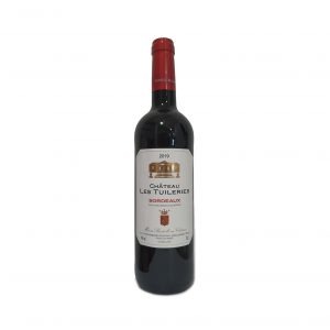 Vin rouge de Bordeaux appellation Bordeaux du Château Les Tuileries