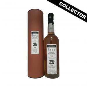 Whisky écossais Collector des Highlands BRORA Single Malt 30 Ans 8th Bottled 2009 (53.2°)