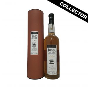 Whisky écossais Collector des Highlands BRORA Single Malt 30 Ans 9th Release 2010 (54.3°)