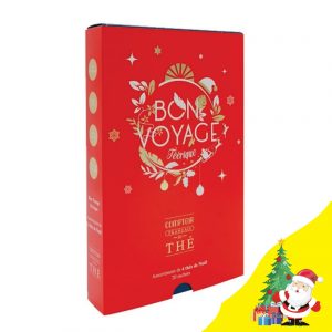 Coffret Bon voyage Féérique, une Sélection de 4 thés de noël de la Maison Comptoir Français du Thé
