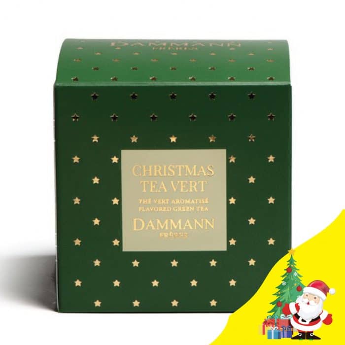 Christmas Tea Vert Boite de 25 sachets de la Maison Dammann