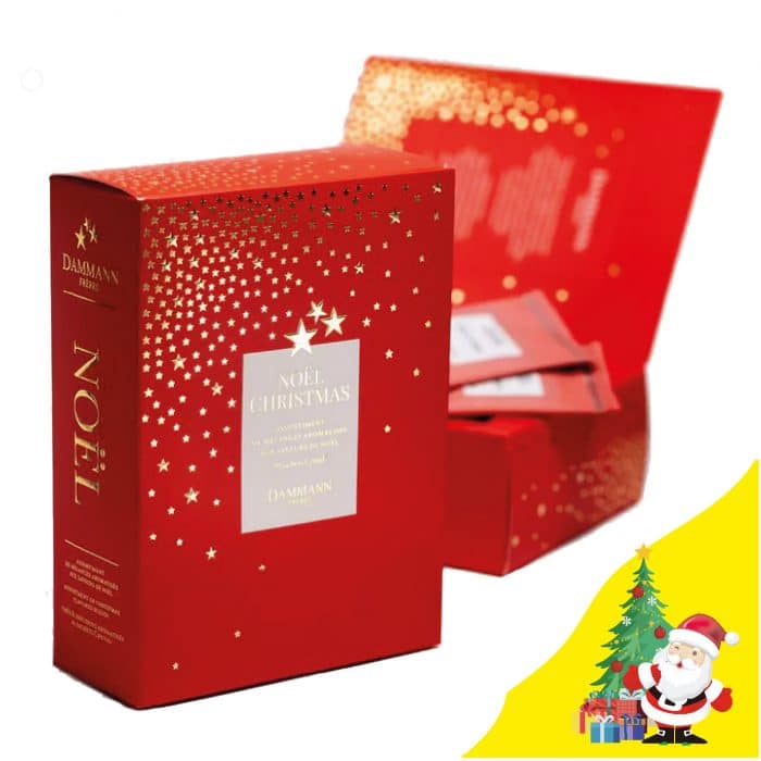 Coffret de 20 sachets assortiment de Noël de la Maison Dammann