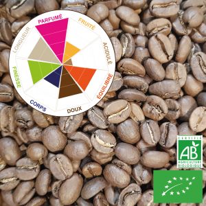 Grains de café Bio torréfiés du Mexique, Altura