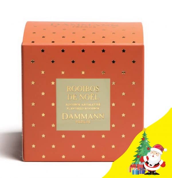 Boite de 25 sachets de thé Rooibos de Noël de la Maison Dammann