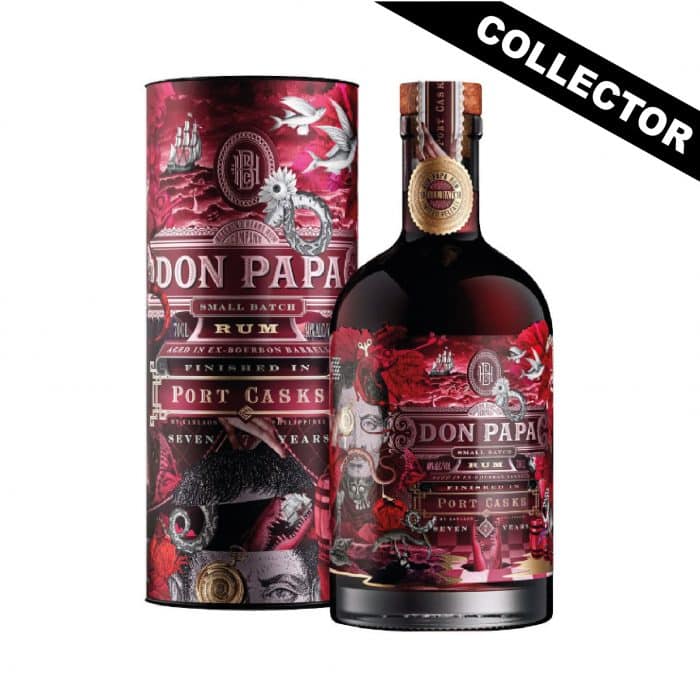 DON PAPA Port Cask Finish (40°) Rhum Vieux des PHILIPPINES