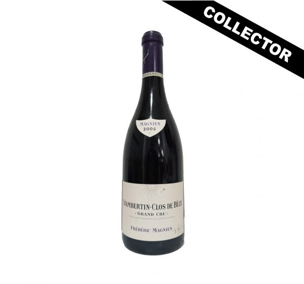 Vin rouge collector de Bourgogne appellation Chambertin Clos de Bèze Grand Cru 2005 Domaine Frédéric Magnien