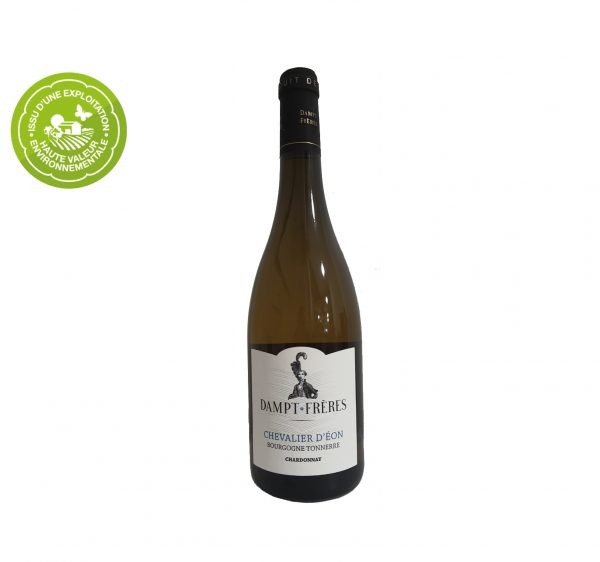 Vin blanc de Bourgogne appellation Bourgogne Tonnerre Cuvée Chevalier d'Eon du Domaine Dampt
