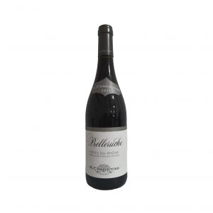 Vin rouge de la Vallée du Rhône appellation COTES-DU-RHONE 2021 cuvée Belleruche du Domaine Chapoutier