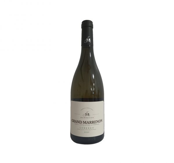 Vin blanc de la Vallée du Rhône appellation Lubéron cuvée Grand Marrenon du Domaine Marrenon