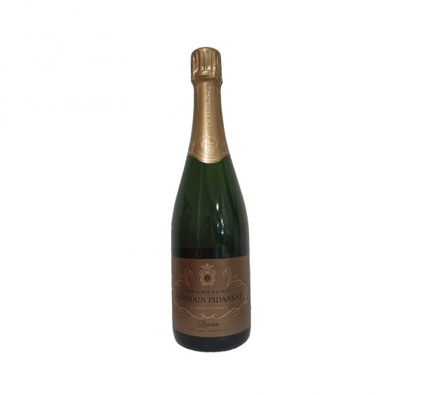 Champagne Germain Pidansat Brut Cuvée Reserve cépage Pinot Noir et Chardonnay