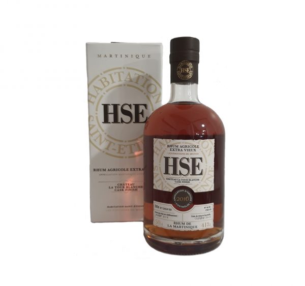 Rhum HSE Extra Vieux Les Finitions du Monde, Finition en fût ayant contenu du vin du Château La Tour Blanche 2016