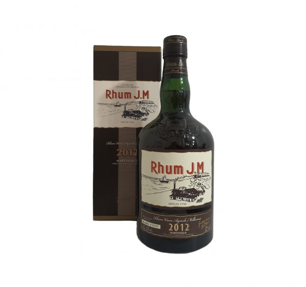 Rhum Vieux Agricole JM Millésimé 2012