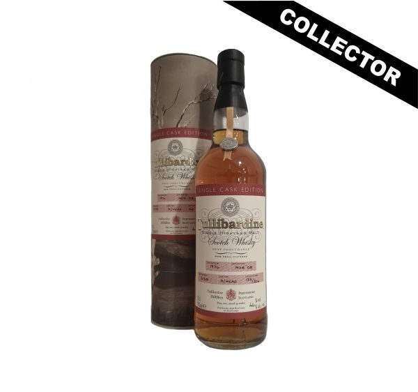 Whisky écossais collector Tullibardine 1976 Single Cask Edition