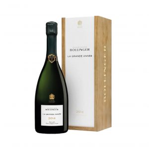 Champagne Bollinger Brut La Grande Année 2014 avec son coffret
