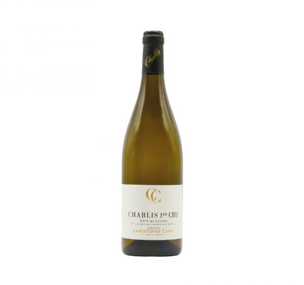 Vin blanc de Bourgogne appellation Chablis 1er Cru Côte de Léchet du Domaine Christophe Camu