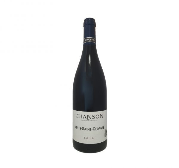 Vin rouge de Bourgogne appellation Nuits-Saint-Georges 2018 du Domaine Chanson