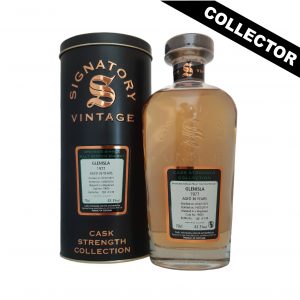 Whisky écossais collector GLENISLA 1977 Single Malt 36 Ans Cask Strength Embouteilleur Signatory Vintage