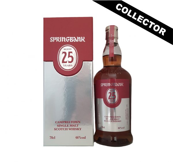 Whisky écossais collector de la région de Campbeltown, SPRINGBANK Single Malt 25 Ans Edition 2014