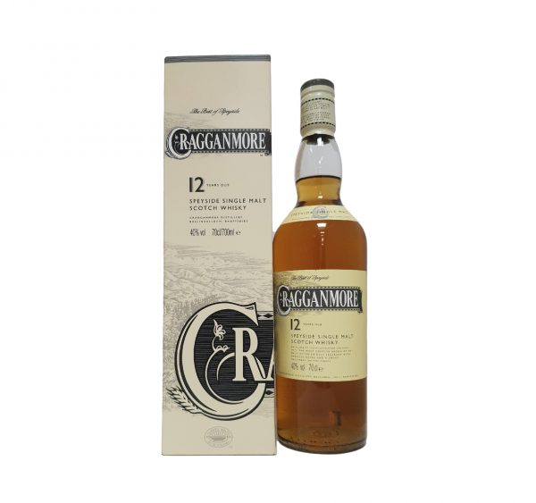 Whisky écossais du Speyside CRAGGANMORE 12 ans Single Malt