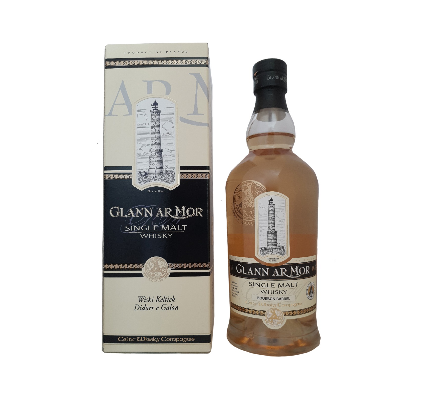 Whisky Breton GLANN AR MOR Bourbon Barrel Single Malt