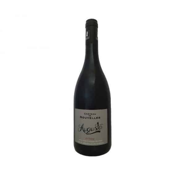 Vin rouge région Languedoc Appellation Fitou Cuvée Augusta 2020 Château de Nouvelles