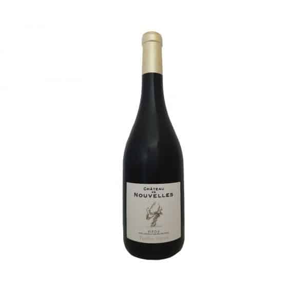 Vin rouge région Languedoc Appellation Fitou Vieilles Vignes Château de Nouvelles