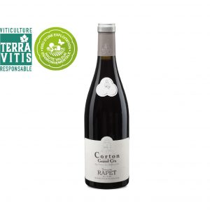 Grand vin rouge de Bourgogne Appellation Corton du Domaine Rapet