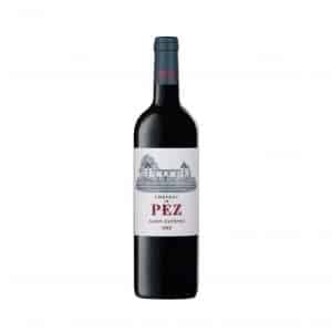 Vin rouge de Bordeaux millésime 2018 appellation Saint-Estèphe du Château de Pez