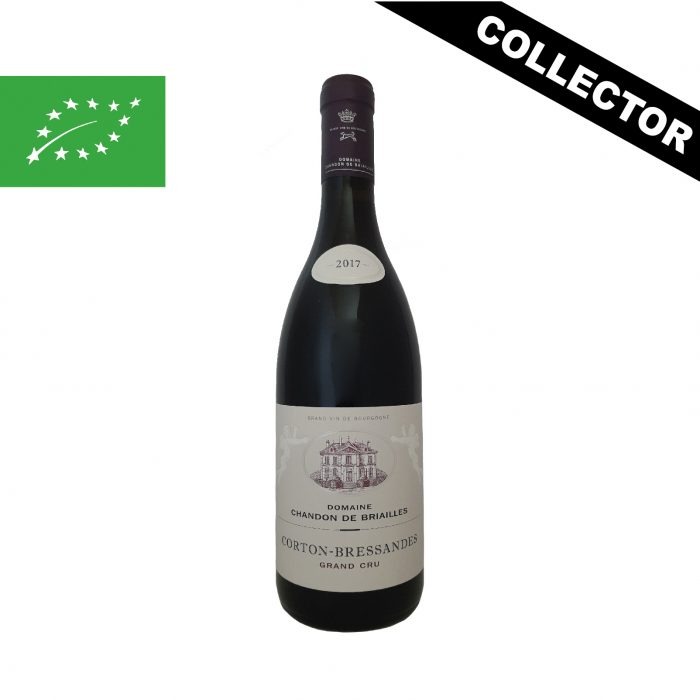 Vin rouge Collector de Bourgogne appellation Corton-Bressandes Grand Cru 2017 Domaine Chandon de Briailles
