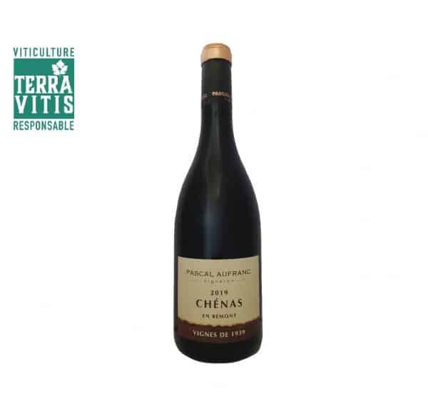 Vin rouge du Beaujolais appellation Chénas Cuvée En Rémont du Domaine Pascal Aufranc