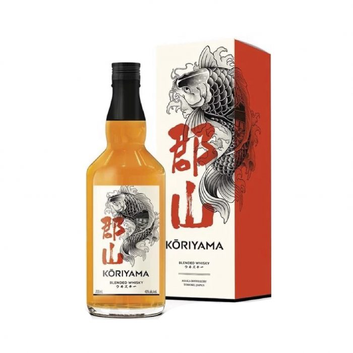 Koriyama Blended, un Whisky japonais de la distillerie Asaka. Un whisky au profil aromatique doux et harmonieux.